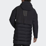 adidas Outdoor Casual Sports Windproof Stay Warm hooded down Jacket Black DZ1421