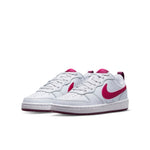 (GS) Nike Court Borough Low 2 'Pure Platinum Pink Prime' BQ5448-015