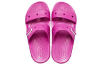 Crocs Classic Cozy Unisex Purple Red Sandals 206761-6SV