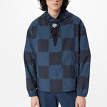 Men's LOUIS VUITTON x NIGO2 Crossover LV2 SS22 Grid Drawstring Navy Blue 1A9GVM