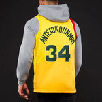 Nike Giannis Antetokounmpo City Edition Milwaukee Bucks Swingman Jersey 'Yellow' AJ4624-717