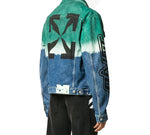 Off-White Fw20 Gradient Tie Dye Denim Jacket OMYE054E20DEN0024510