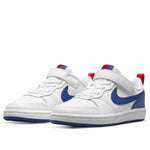 (PS) Nike Court Borough Low 'White Deep Royal' BQ5451-113
