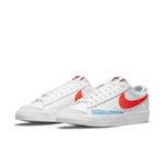 (WMNS) Nike Blazer Low '77 'White Orange' DC4769-105