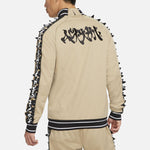 Men's Nike x ACRONYM Crossover Contrasting Colors Sleeve Stand Collar Woven Sports Jacket Asia Edition Khaki CZ4673-247