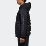 adidas neo Down Jkt Hooded Down Jacket Men's Black DM2197