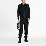 Men's LOUIS VUITTON SS21 Printing Long Sleeves Jacket Black 1A8HCS