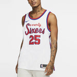 Nike NBA Retro limited Jersey SW Fan Edition Philadelphia 76ers Simmons 2 No. 5 White AV4509-102