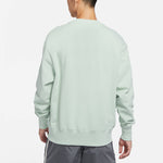 Men's Nike Sportswear Logo Casual Sports Round Neck Pullover Light Green DA0022-017
