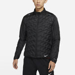 Men's Nike FW21 Solid Color Hooded Long Sleeves Black Down Jacket DD5668-010