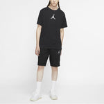 Air Jordan Jumpman Dfct Ss Crew Round-neck Short-sleeve Tee Men Black CW5191-010