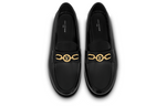 (WMNS) LOUIS VUITTON Chess Flat Loafer Shoes 'Black' 1ABIBA