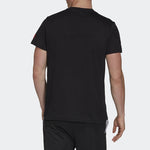 adidas Pattern Printing Short Sleeve Black GH4378