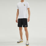 Men's Nike Cartoon Sun Hand Printing Pattern Alphabet Round Neck Short Sleeve White T-Shirt DV3189-100