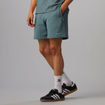 adidas x Pharrell Humanrace Small Logo Shorts 'Grey Blue' HJ7068