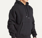 Air Jordan Embroidered Fleece Lined Drawstring Pullover Black CD8727-010