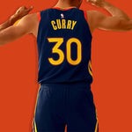 Nike NBA Stephen Curry Golden State Warriors Jersey City Edition Dark blue CN1729-421
