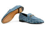 (WMNS) Gucci Jordaan Loafers 'Blue' 431467-2C820-4691