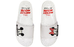 Li-Ning Sports Fashion Series Disney Mickey Crossover Lightweight Stylish White Slippers AGAQ024-1