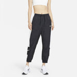 (WMNS) Nike Nsw Stmnt Wvns Pant Running Training Colorblock Knit Sports Pants/Trousers/Joggers Autumn Black DC0041-010