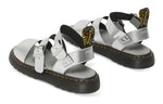 (WMNS) Dr. Martens Gryphon Sandals Silver 26670972