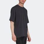 Men's adidas New Osize Tee Loose Sports Round Neck Short Sleeve Black T-Shirt HN1958