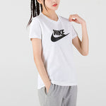 (WMNS) Nike AS W Nike Sportswear Tee ESSNTL ICON FUTUR BIRCH HEATHER BV6170-051