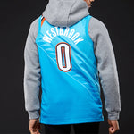 Nike NBA Russell Westbrook City Edition (Oklahoma City Thunder) Swingman Jersey Blue AJ4632-445