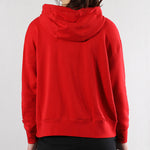 (WMNS) Nike Alphabet Printing Knit Hoodie Red AR3655-657