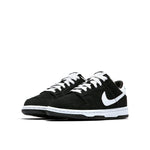 (GS) Nike Dunk Low 'Black White Swoosh' 310569-020