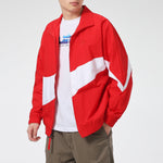 Nike Big Swoosh Sportswear Woven Jacket Men's Red AR3133-658