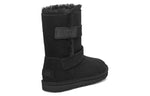 (WMNS) UGG Bailey Graphic Logo Strap Boot 'Black' 1137074-BLK