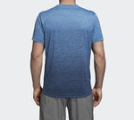 adidas FreeLift gradi Gradient Training Sports Short Sleeve Navy Blue CX0218