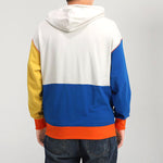 PUMA Full-Zip Hooded Jacket Gray Blue Yellow 530712-05