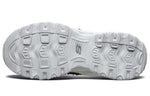 (WMNS) Skechers D'lites 1.0 White/Black 13090-WBK