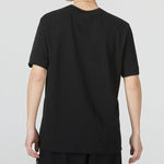 Air Jordan Large Logo Alphabet Printing Sports Training Round Neck Short Sleeve Black DN4430-010