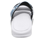 (WMNS) Nike Benassi Duo Ultra Slide 'White Blue Black' 819717-002