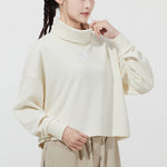 (WMNS) PUMA Classics Logo Embroidery Swea White 534145-73
