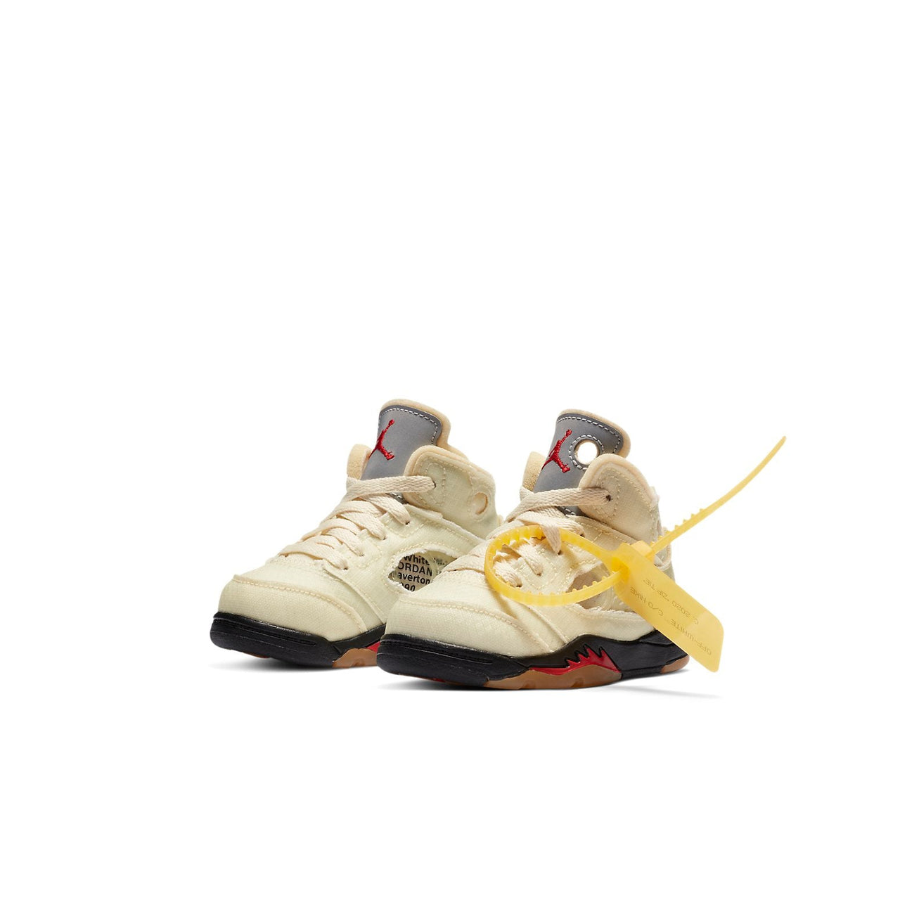 (TD) Air Jordan 5 x Off-White Retro SP 'Sail' CV4828-100