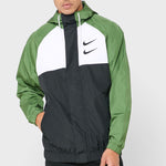 Nike Sportswear Swoosh Hooded Jacket Green CJ4888-010