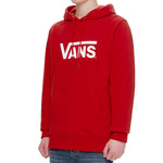 Vans Classic Logo Pullover Couple Style Red VN0A4MM9IZQ