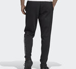 adidas logo Printing Knit Long Pants Black DU0361