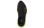 (WMNS) Balenciaga Speed Clear Sole Trainer 'Black Yellow Fluo' 607543W05GJ1048