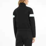 (WMNS) PUMA Pi Dblknit Logo Printing Stand-up Collar Jacket Black 531347-01