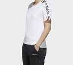 (WMNS) adidas neo W Esntl 3S T Sports Short Sleeve White FP7480