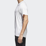 adidas Sports Gym Round Neck Short Sleeve White CW3928