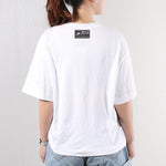 (WMNS) Nike Sportswear Loose Fit Short Sleeve 'White Pink' AT0565-100
