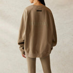 Fear of God Essentials SS21 Pull-Over Crewneck Moss FOG-SS21-580