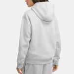 Men's Nike Logo Embroidered Solid Color Fleece Lined Casual Gray DA0316-063