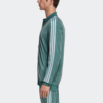 Men's adidas originals Solid Color Zipper Stand Collar Casual Sports Jacket DV1625